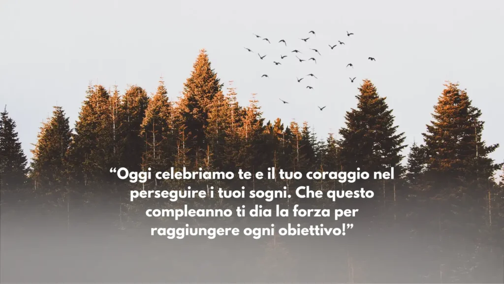 Auguri di compleanno motivazionali