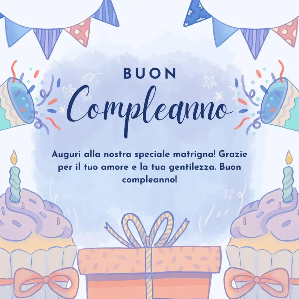 Auguri di compleanno per la matrigna