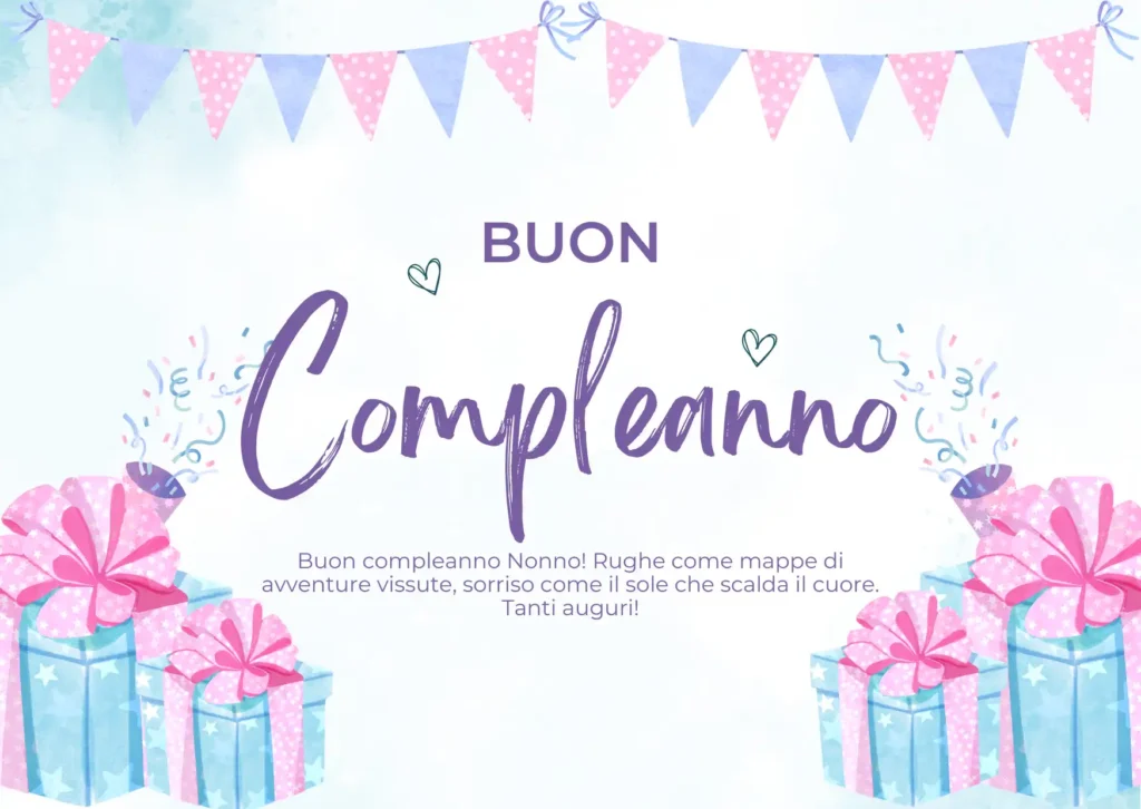 Buon compleanno nonno: Poesie di compleanno