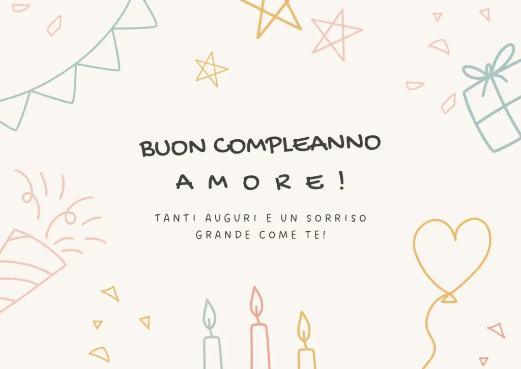 Frasi di compleanno per il fidanzato: Auguri brevi