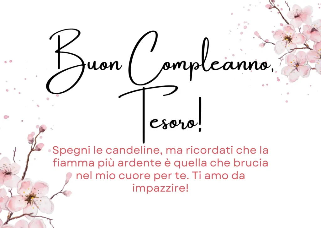 Frasi di compleanno per il fidanzato: Auguri romantici