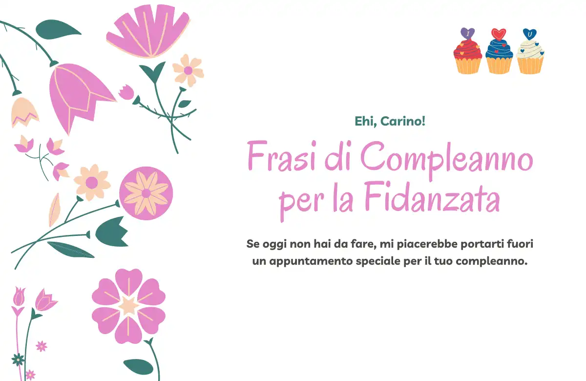 Frasi di Compleanno per la Fidanzata