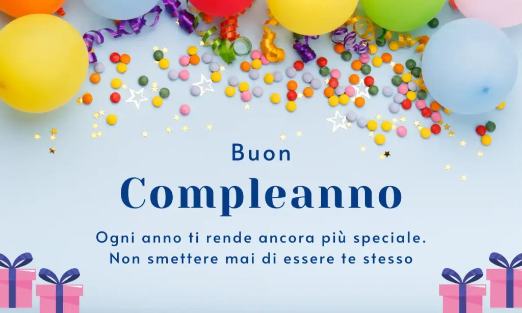 Buon 40° compleanno - Auguri speciali