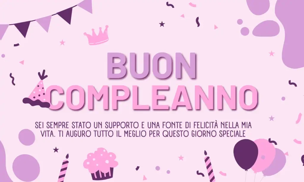 Buon 40° compleanno per il fratello