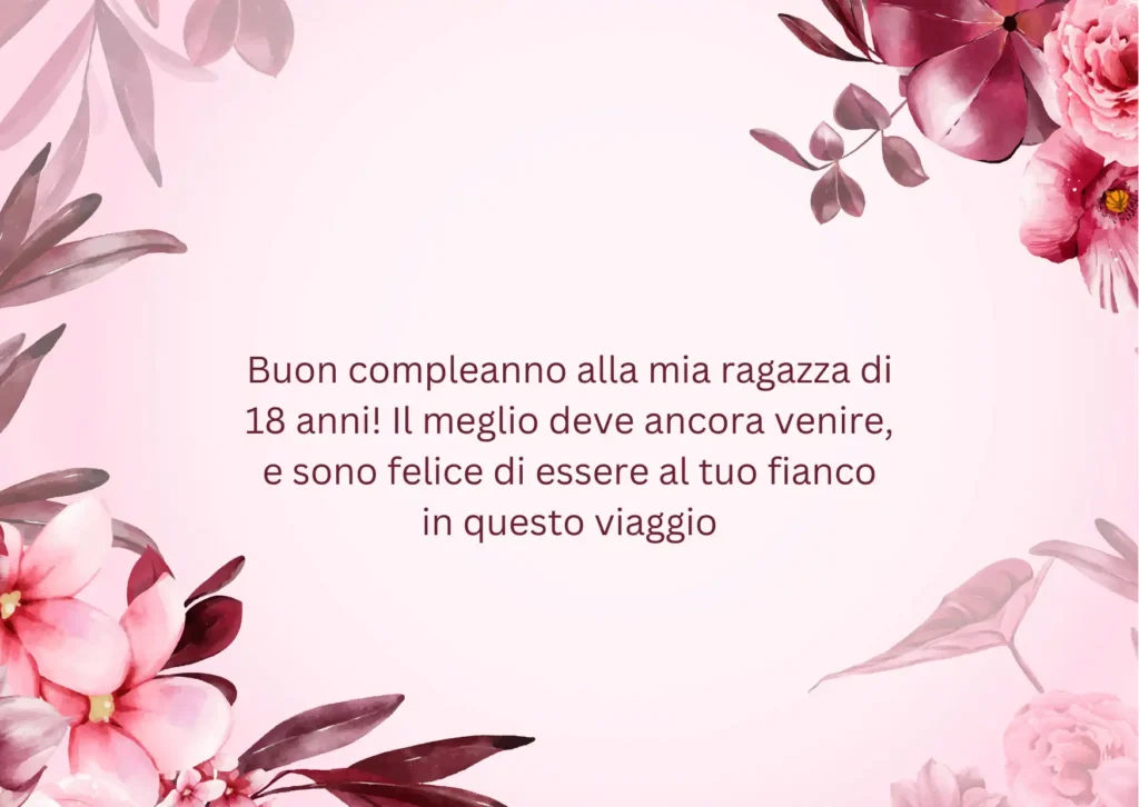 Frasi per figlia di 18 anni