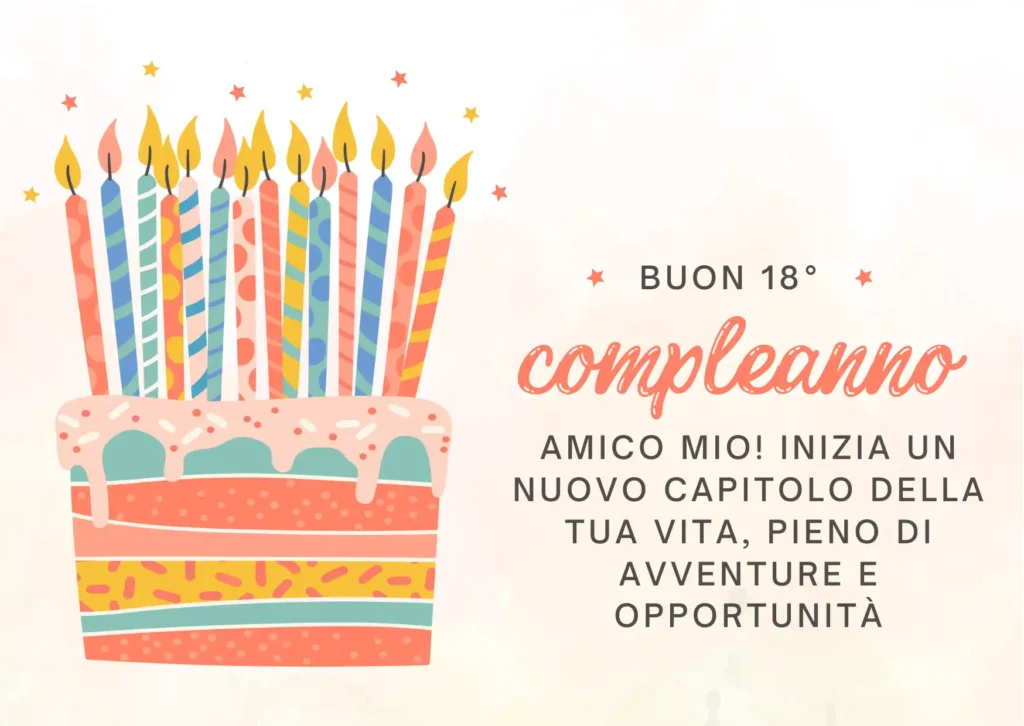 Frasi per il migliore amico di 18 anni