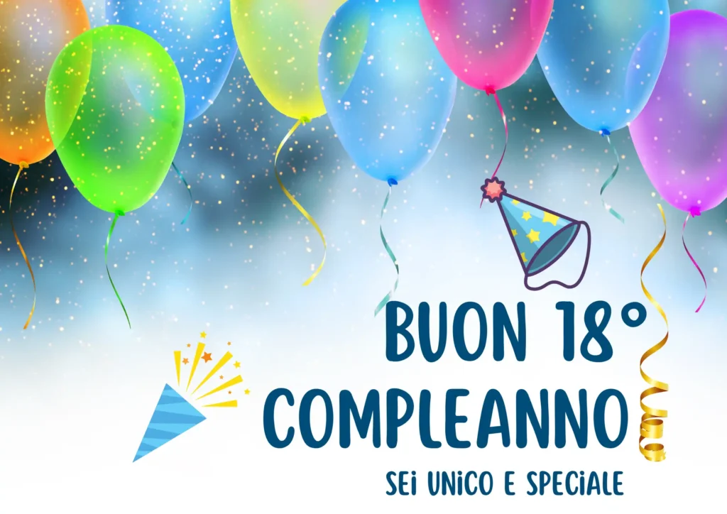 Frasi brevi per 18 anni