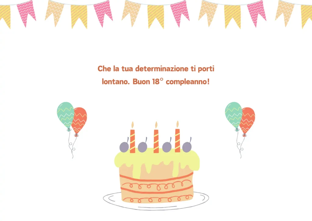 Frasi dolci per 18 anni